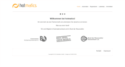 Desktop Screenshot of hotmatics.com